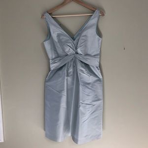 Silk ice blue BR by Banana Republic dress